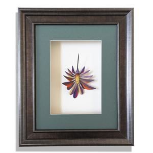 NEW MARMOL GALLERY framed wall art in free humming-bird/burgundy